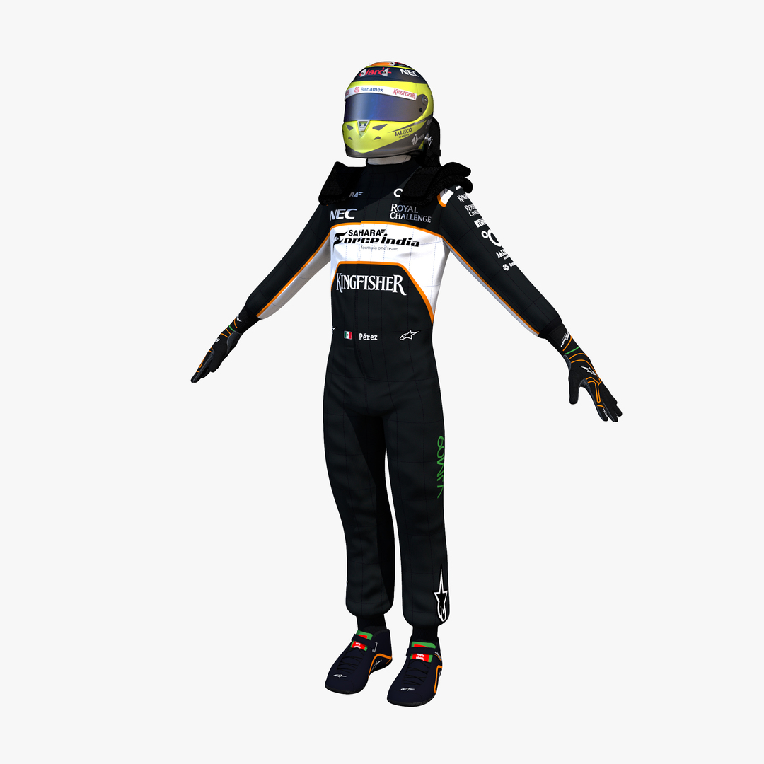 3d Sergio Perez 2016