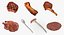 Collection d'aliments grillés et de camping 3