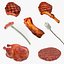 Collection d'aliments grillés et de camping 3