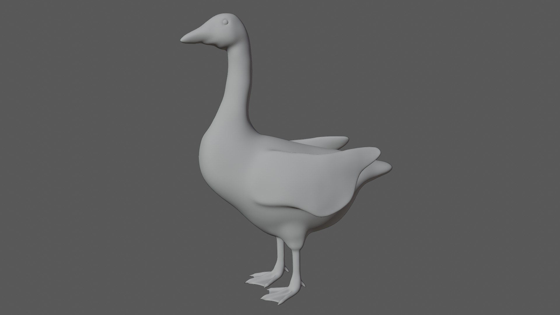 Goose Duck 3d Model - Turbosquid 1747781