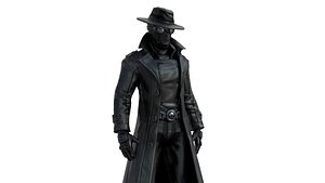 3D Spiderman noir model