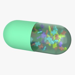 3D Drug capsule