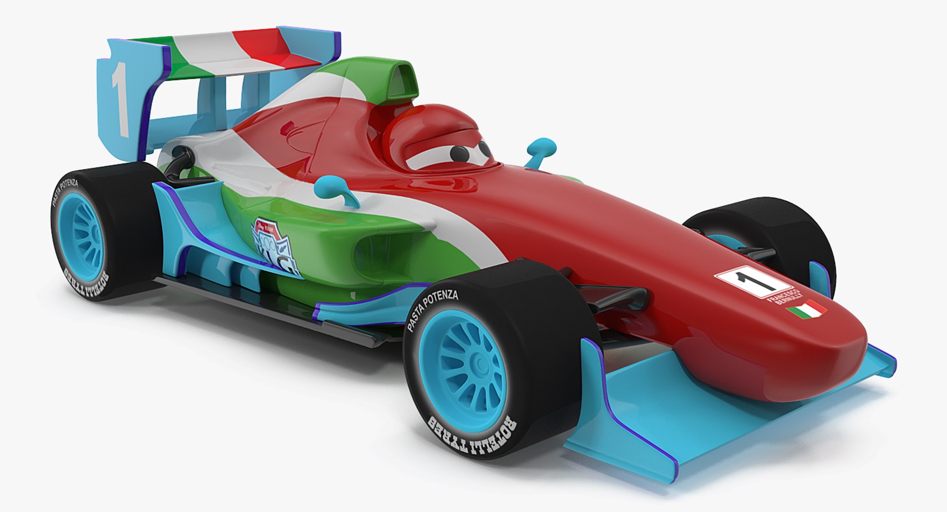 Francesco Bernoulli Car Toy 3D Model - TurboSquid 1298219