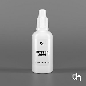 obj plastic bottle cm