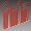 Decorative partition set 109