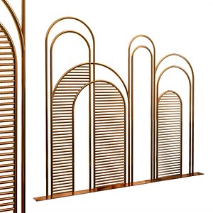 3D Decorative partition set 109