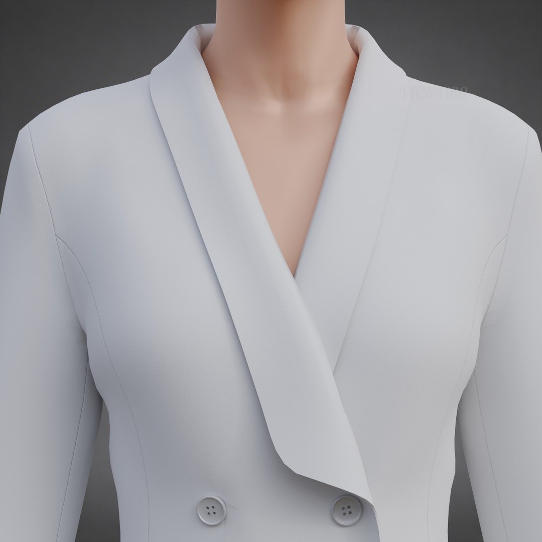 Womens Double-Breasted Blazer - White Suit Jacket 3D Clothing Model 3D model https://p.turbosquid.com/ts-thumb/et/3PwnUf/QP/0005/jpg/1791639937/1920x1080/fit_q87/8d1483264f47ed1277fd18e238a0c00aa6635ce5/0005.jpg