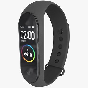 3D smart wristband band model