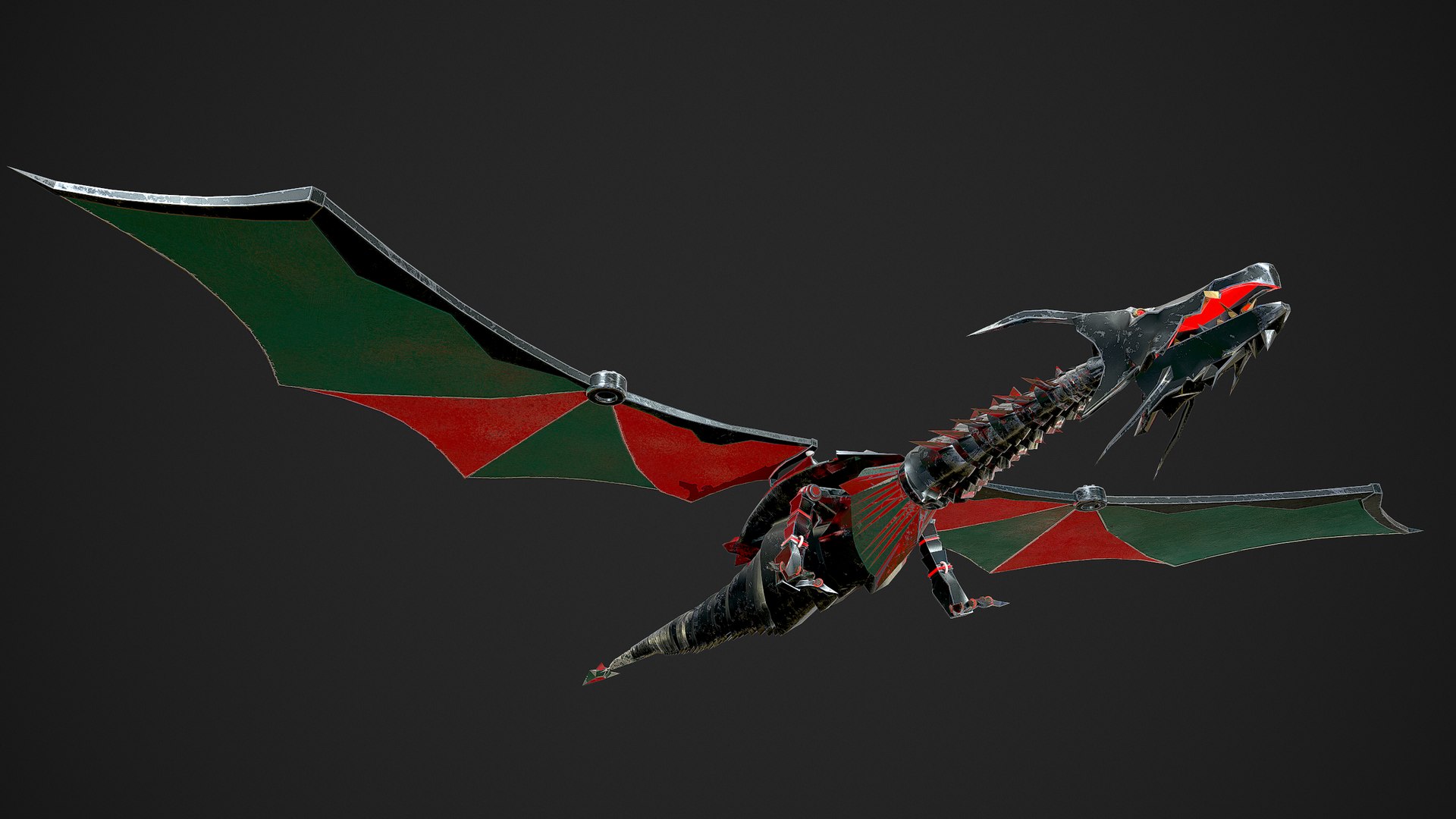 Robo-dragon 3D - TurboSquid 1940448