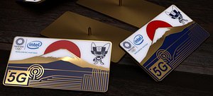 3D TOKYO INTEL OLYMPIC PIN 2020