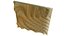 Wavy Surface Wooden Wall 01