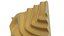 Wavy Surface Wooden Wall 01