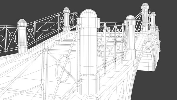 venetian bridge dxf