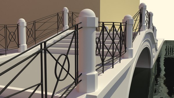 venetian bridge dxf