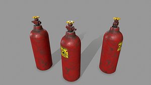 oxygen tank 3D model