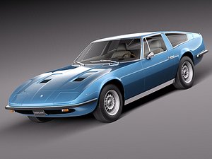 c4d 1973 maserati indy