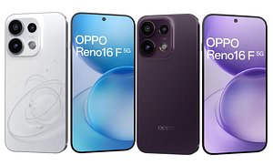 OPPO Reno16 F 5G Purple Black And White 3D