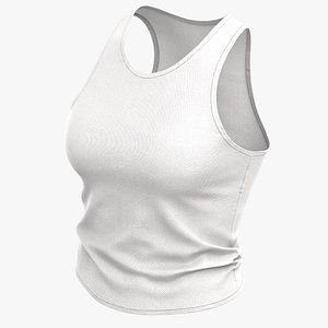 Sleeveless T-shirt For Women model