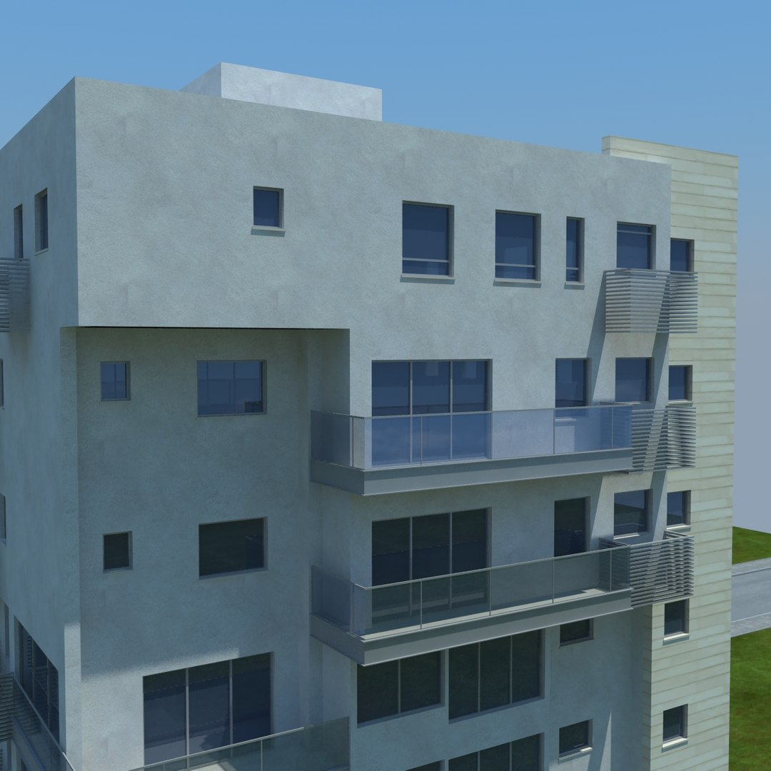 Buildings 2 1 3d Model