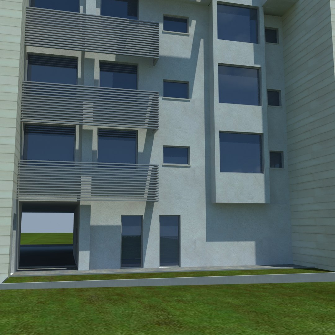 Buildings 2 1 3d Model