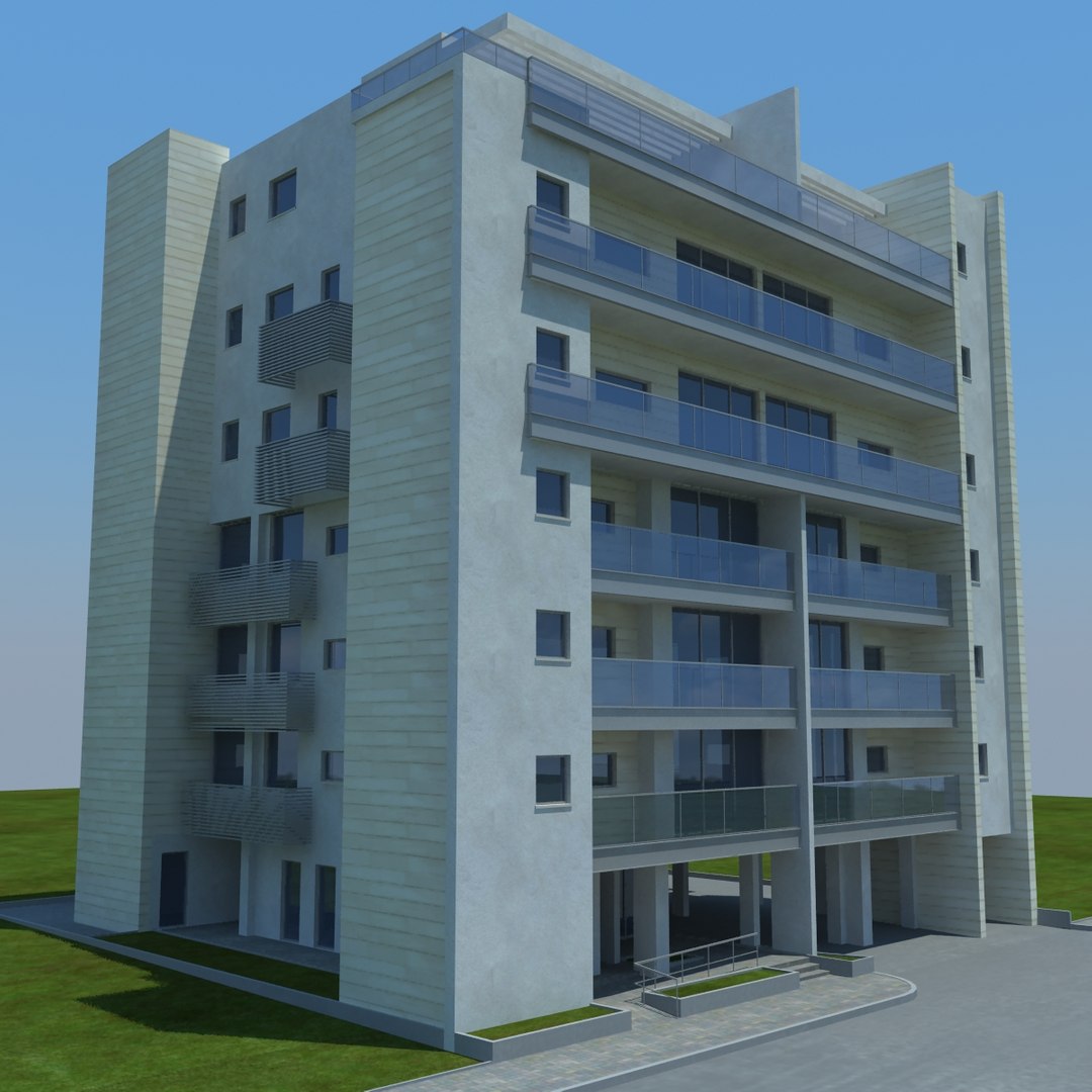 Buildings 2 1 3d Model