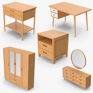 5 Furniture Models Collection