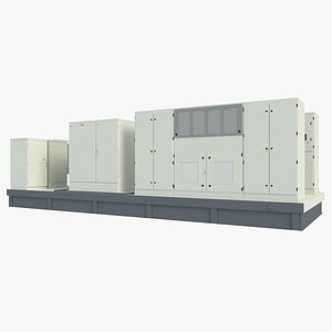 power station 3D model