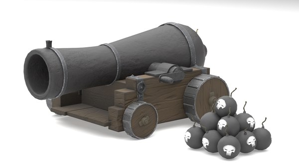 3D Cartoon Cannon