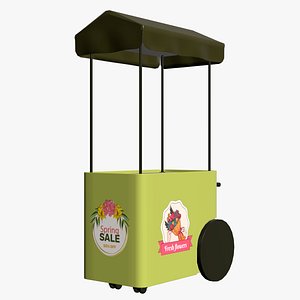 Flower Cart model