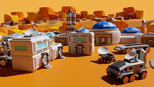 Mars station