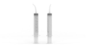 3D model Plastic Syringe