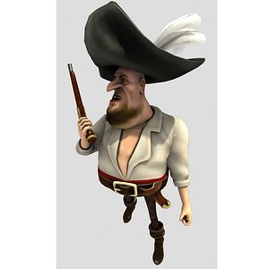 pirat flint 3d model