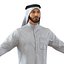 Arab Man Rigged for Cinema 4D