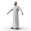 Arab Man Rigged for Cinema 4D