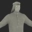 Arab Man Rigged for Cinema 4D