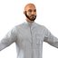 Arab Man Rigged for Cinema 4D