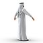 Arab Man Rigged for Cinema 4D