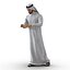 Arab Man Rigged for Cinema 4D