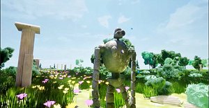 Laputa Robot - Laputa Castle in The Sky