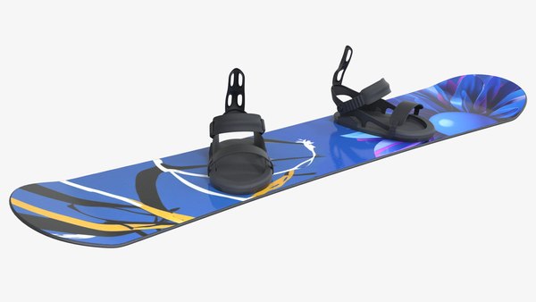 modelo 3d Tabla de snowboard - TurboSquid 2319222