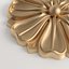 Decorative rosette for CNC