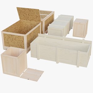 Wooden Crates 1 Basic model
