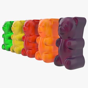 3D model Gummy Bears