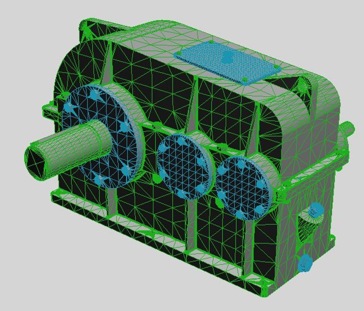 Helical Reducer 3d 3ds