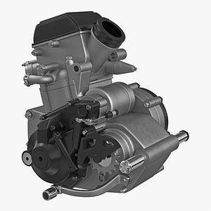 motocross motorcycle engine 2 model