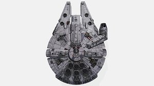 3D Starwars millennium Falcon