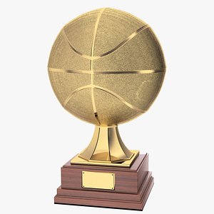 3D Basketball Trophy model