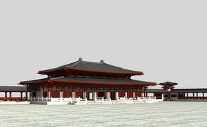 3d model great buddhas hall