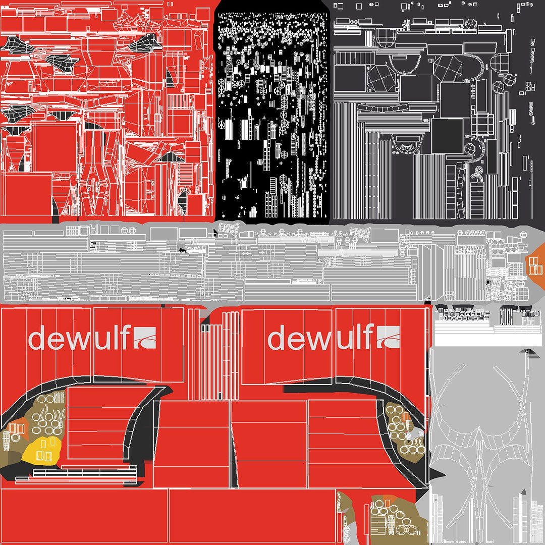 Dewulf Enduro 4-Row Harvester 3D Model - TurboSquid 2040971