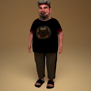 3ds max popular man